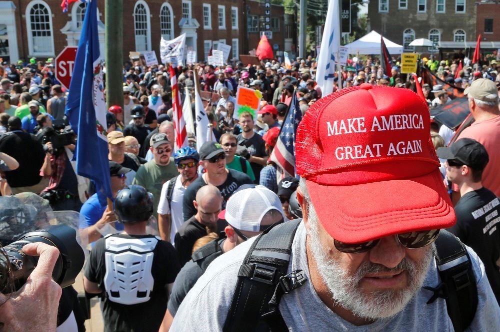 republicansaredomesticterrorists:  Trump’s America  Shit like this will continue