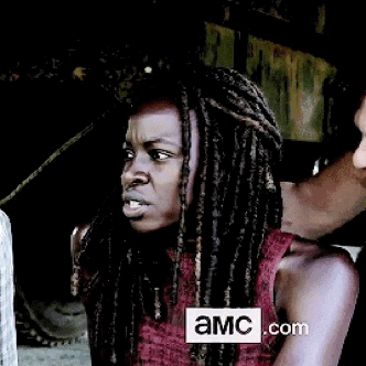 XXX reedus-place:  Scandal!  Michonne AND Daryl photo