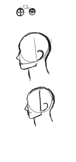 Three Minute Finger Sketch, Not The Best I Can Do, Might Not Finish It But Eh, Just For Profile Practice