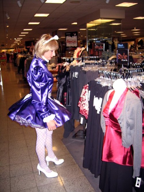 maidkelly:Mistress??? They dont have any sissy maid uniforms here??No problem Sissy! we get the from
