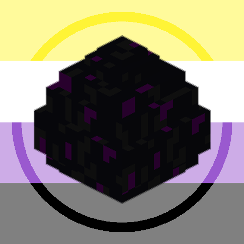 Pride 2022: Nonbinary + Ender Dragon IconsPlease reblog and credit me if you use!