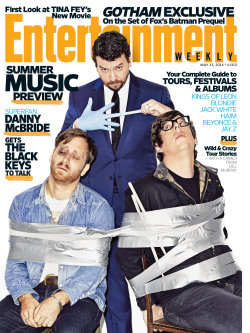 theblackkeys:  The Black Keys are on the cover of Entertainment Weekly.  Oh my God I had no idea Danny McBride was such a big fan too