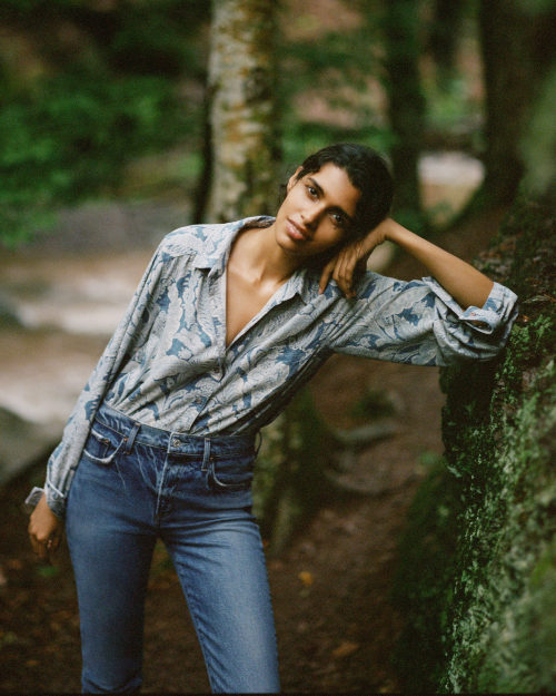 modelsof-color:   Pooja Mor by Graham Dunn for Anthropologie FW 2020 Campaign