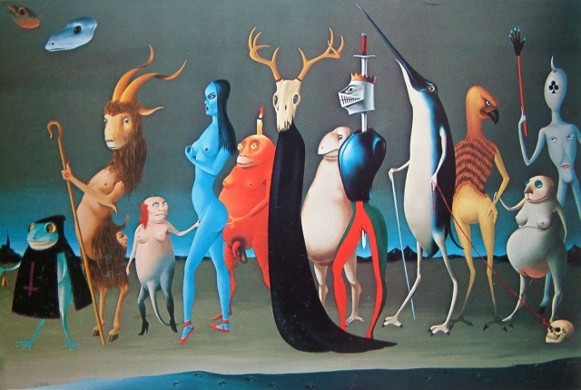 weirdlandtv:French Surrealist artist, Félix Labisse (1905-1982).
