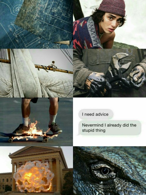 Leo Valdez (Heroes of Olympus - Rick Riordan) // requested by anon