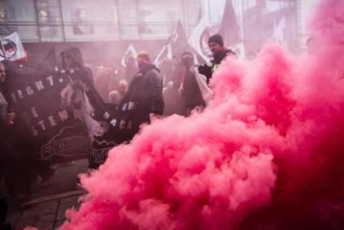dasbisschentotschlag:  Antifascist Demonstration Malmö. 2014-03-16.Kämpa Malmö! 
