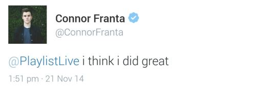 presidenthowell:insomnia-of-youtube:He literally interviewed himselfthis is some tyler oakley level 