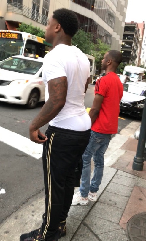 more-issues:  phatbootysaggers:   Bruh Booty So FAT 🎂  I’d be deep in his rectum by night fall.
