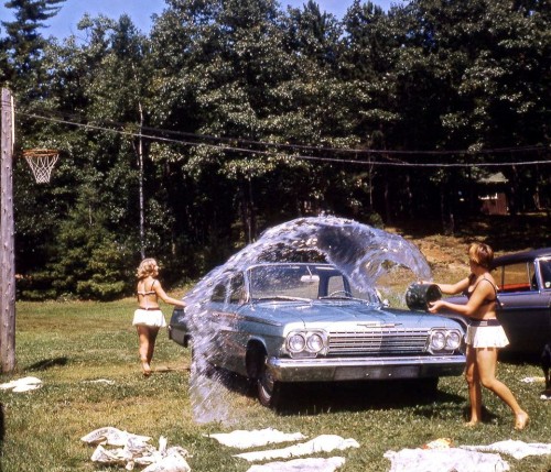 classy-dames: prova275: Bel Air washing… 1962 Unknown