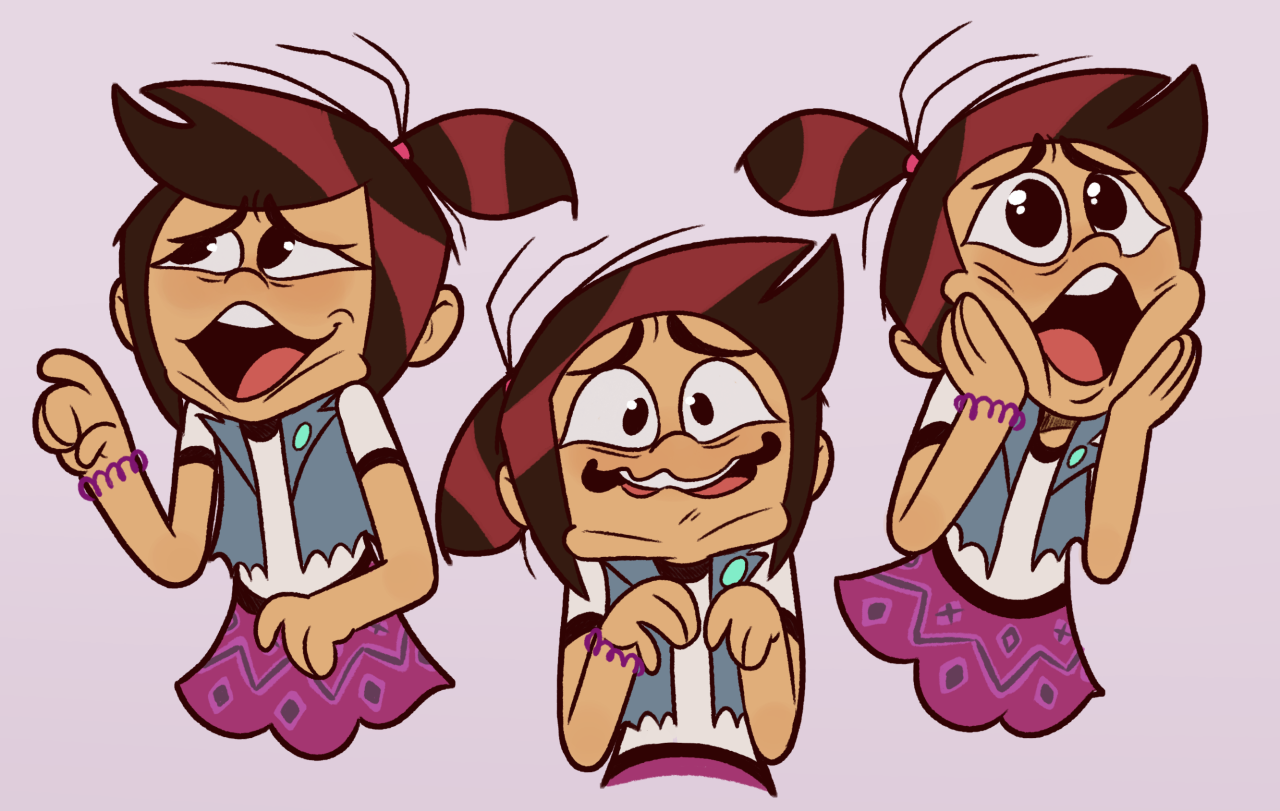 Just some Molly drawings. Playing a game of how squishy can I make a character. 