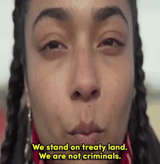 smitethepatriarchy:  the-movemnt:  Indigenous women of Standing Rock issue heartbreaking plea for help ahead of evacuation With just over a day to go before the evacuation deadline arrives at North Dakota’s Oceti Sakowin camp, protesters at the Standing
