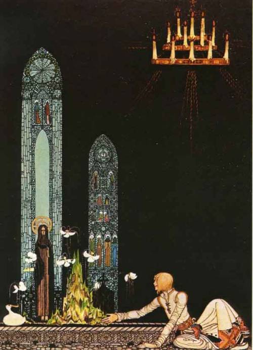 electronicgallery:Illustrations for East of the Sun and West of the Moon by Kay Nielsen