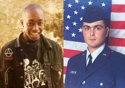 workingclasshistory:On this day, 4 July 1998, best friends Lin Newborn, an African-American skinhead, and Daniel Shersty, a white US air force serviceman, both members of Anti-Racist Action were murdered in the desert outside Las Vegas by a gang of white