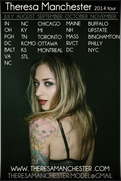 2014 dates announced! JULY Indianapolis Dayton/Columbus Pittsburgh Baltimore and DC Virginia North Carolina AUGUST North Carolina Louisville Nashville Kansas City Lawrence/Topeka Saint Louis SEPTEMBER Chicago Michigan Toronto Ottawa Montreal OCTOBER Maine