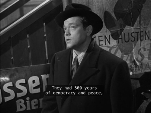 The Third Man (1949) Directed By Carrol Reed from a script by Graham Greene