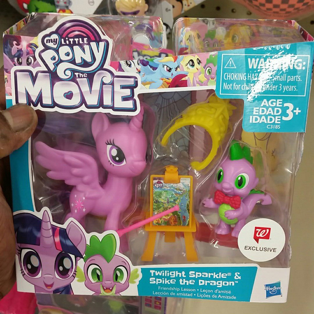 My Little Pony the Movie WALGREENS EXCLUSIVE Twilight Sparkle & Spike the Dragon 