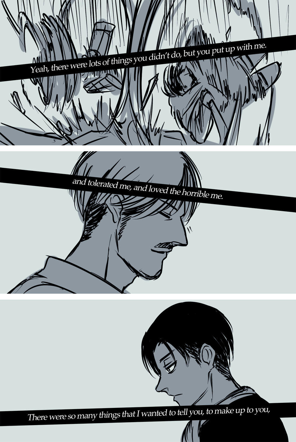 ackergay:  Inspired by But You Didn’t poem by Merrill Glass. 