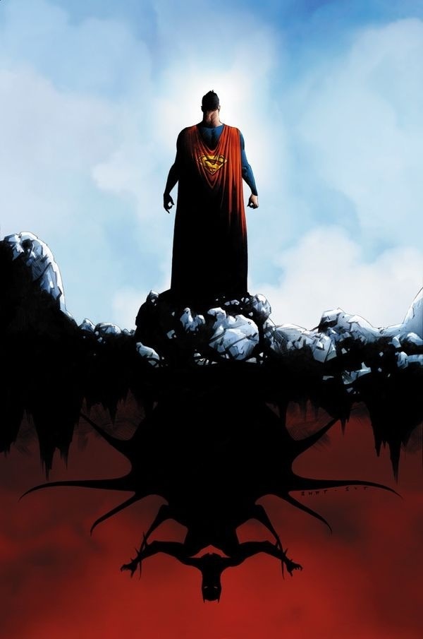 ohemgeitsgeorge:  Batman/Superman #10 cover by Jae Lee 