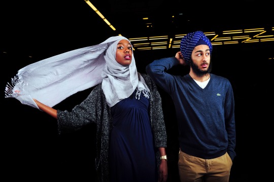 scaredofcamels:  scaredofcamels:  I won senior superlative for best hair as a hijabi. The guy who won wears a turban   