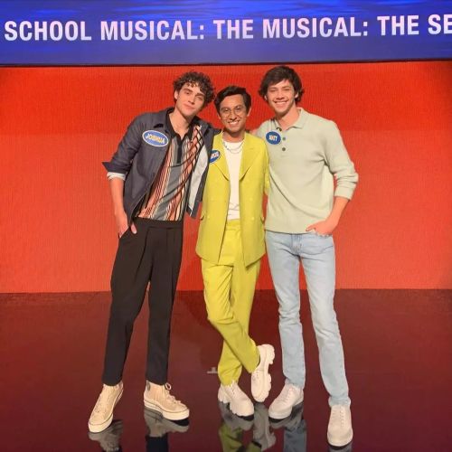 The Boys from High School Musical on Celebrity Family Feud.