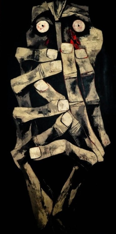 scribe4haxan:Tears of Blood ~ by Oswaldo Guayasamin…