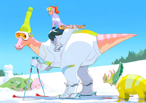 It is Dinosports winter season:D Thank you very much for the supports and happy new year everyone!!&