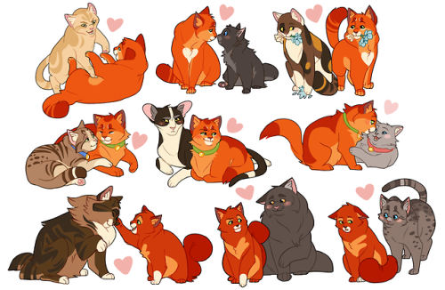 brambrosnag - Firestar clones and their many love interests…I’m...