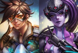 overgayy:  Overwatch duo by Manusia   manusia-no-31.deviantart.com/