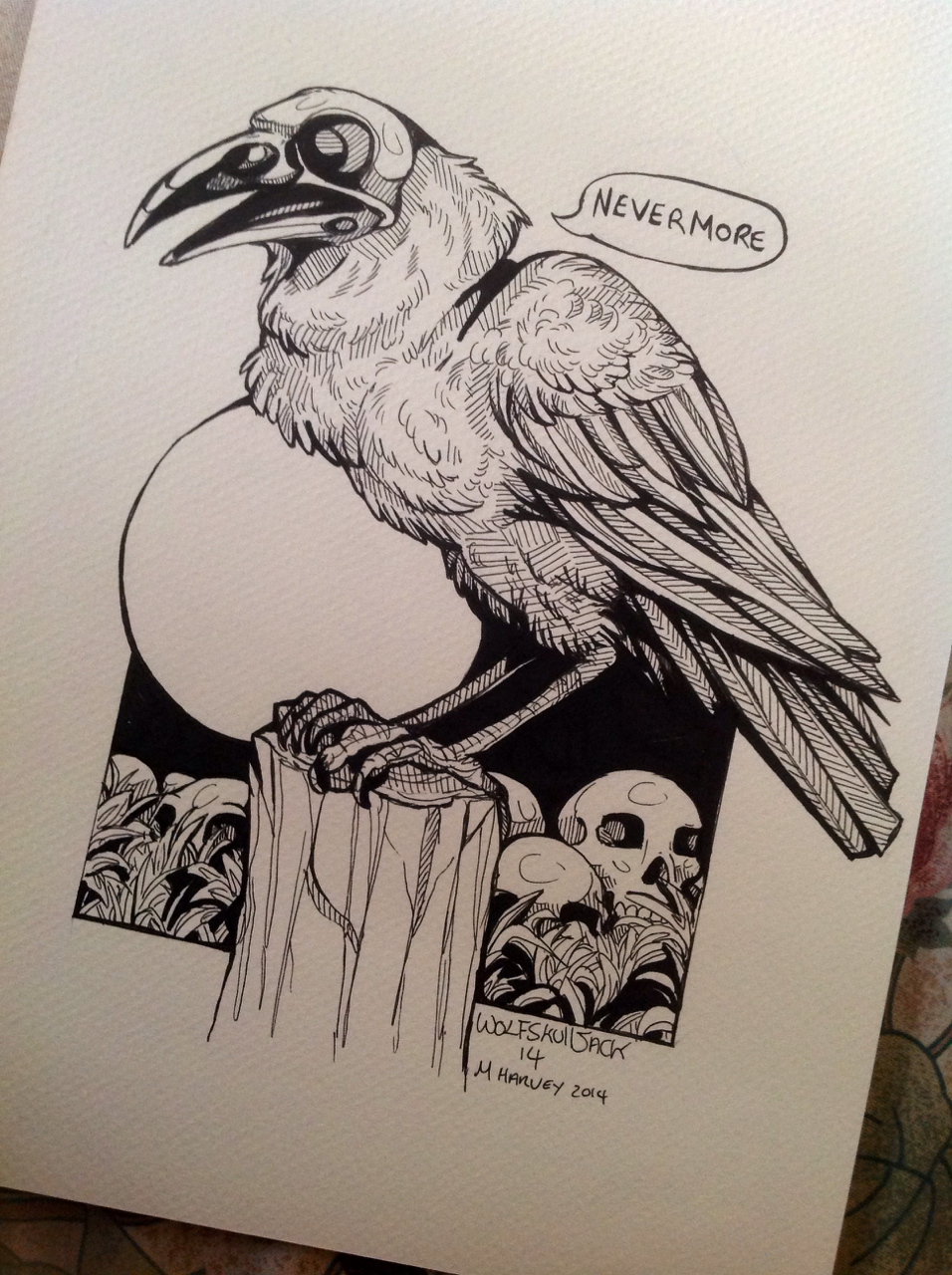 wolfskulljack:  Some pieces that I did last year are now on SALE! Eat the Rude has