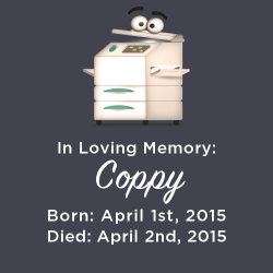 rekrapmot:  Rest In Peace, Coppy.You will