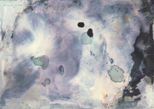 dappledwithshadow:  Gerhard Richter2008India Ink & white spirit on paper