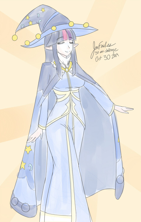 30minchallenge:  I’m not sure how these other pictures are so calm with that spooky ghost floating around them!  More like Starswirl the FABULOUS~!