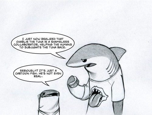doodleofboredom:  Saturday is no time for existential crises. 
