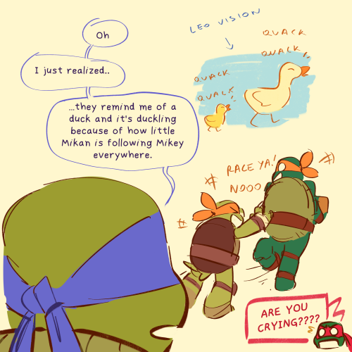 2003!Mikey And 2012!Mikey Being Silly Older And Little Brother Chronicles 🐢🤝🐢 Pt Random Silly