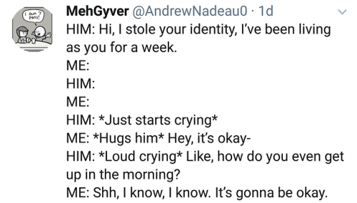 Stolen identity