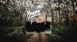 gumbitch:    Marina and The Diamonds’ discography + nature   