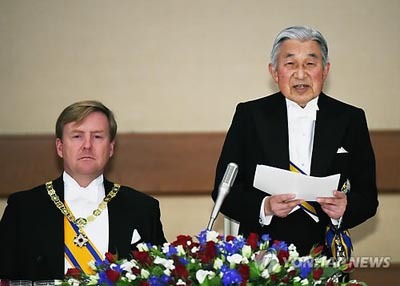 bochinohito:  【オランダ】「国王は大戦中に日本軍がオランダ植民地のインドネシアに侵攻し、自国の兵士らが抑留された過去に言及。」