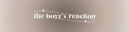 THE BOYZ REACTION : Always Having An Extra Scrunchie For Their S/o.