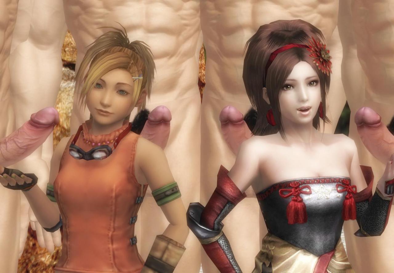 yapuuox:Rikku and Kai.
