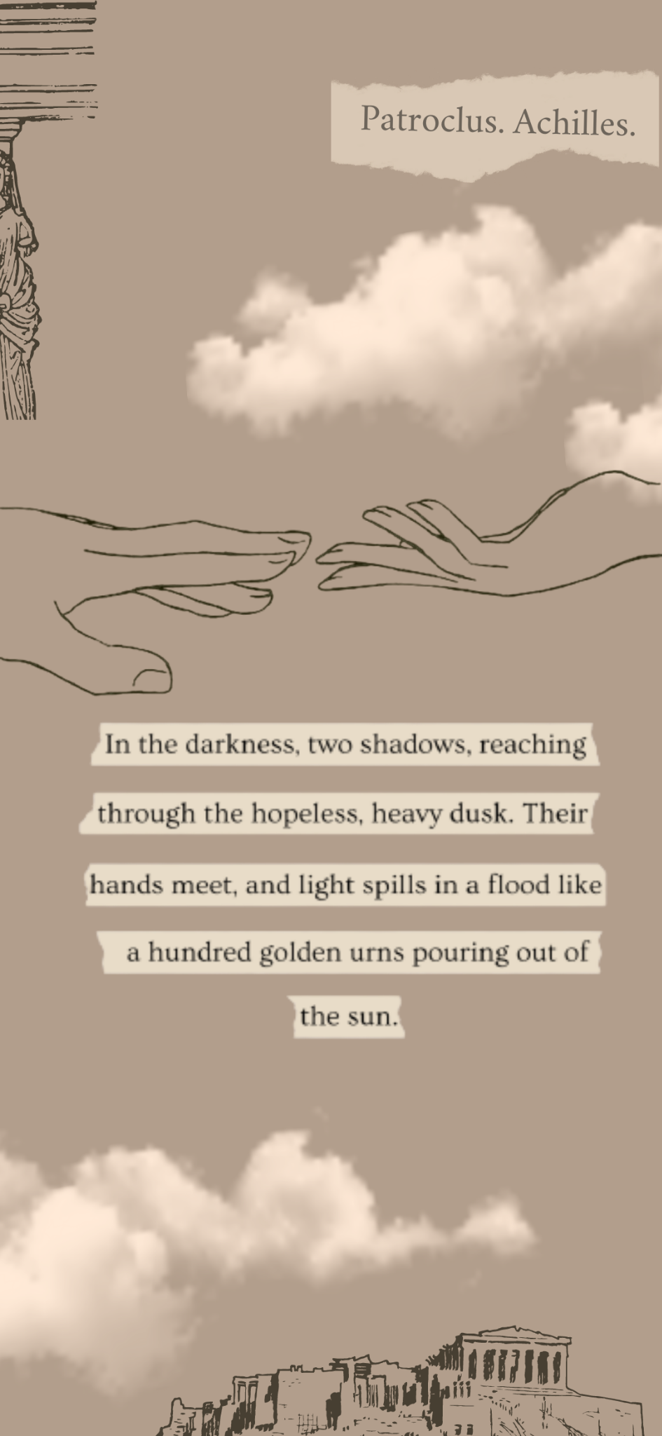 The Song Of Achilles Wallpaper Explore Tumblr Posts And Blogs Tumgir