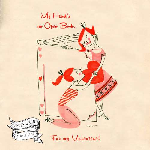 felixdeon: Happy Valentine’s Day! Live the adventure of love! A few queer Valentine cards in v