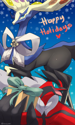 kureymoblog:  HAPPY HOLIDAYS ! 。o○★ヾ(´ﾟ∀ﾟ`*)Ｍｅｒｒｙ☆