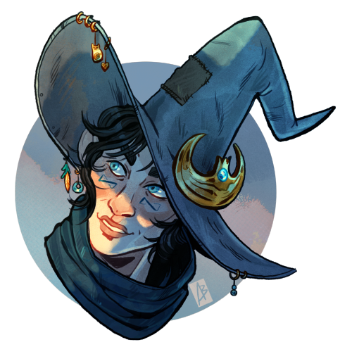 Icon commissions for @catgirljainaproudmoore of Khaa'iel Sparkseeker, belonging to @time-lost-exiles