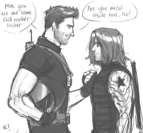 karaii:After browsing toofargal’s tumblr, I became a Crossbones / Winter Soldier shipper yup.I