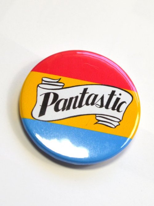 Pantastic Pansexual Pin //ReluctantFemme