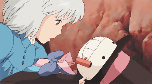 dailyghibli:  Sophie Hatter + Kisses   Hay adult photos