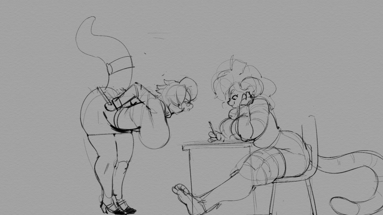 buxbi:  tinderarts: some goofy animations that only made it so far in one stream
