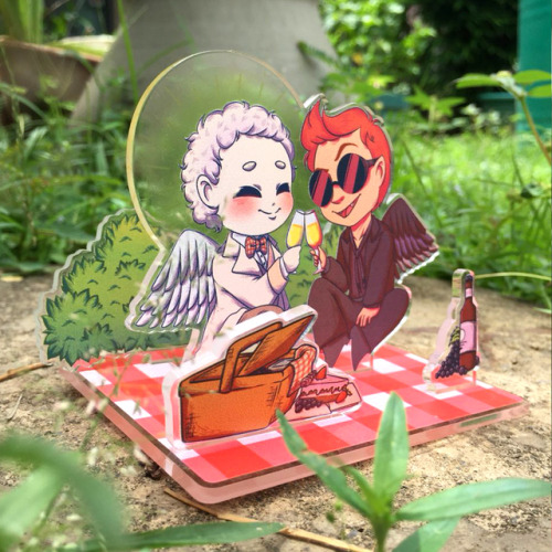 Good Omens merchandises are now available in my store!INTERNATIONAL STORE | LOCAL (PH) STOREGood Ome