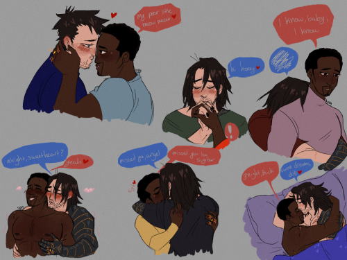 stygmatus:  not 2 be embarrassing but i’m very weak for sambucky &amp; their petnames for each other 🥺🥺💕