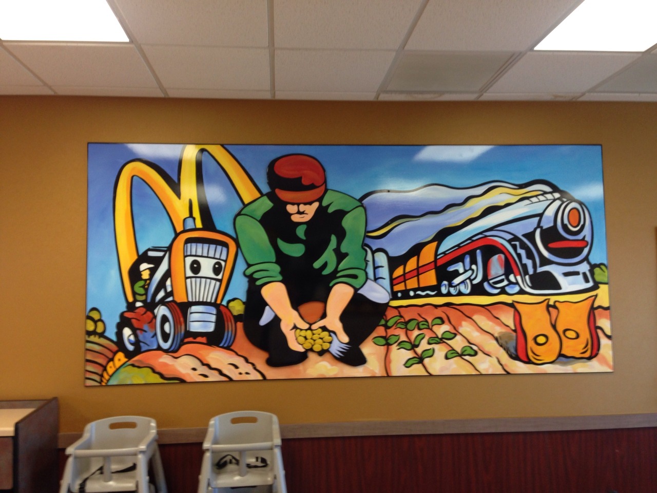 wyodak:There is a McDonald’s on the Kansas Turnpike/Interstate 35(south of Wichita)